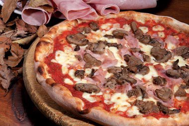 Er tuo gusto de pizza preferito: Prosciutto e funghi - 26/04/2012