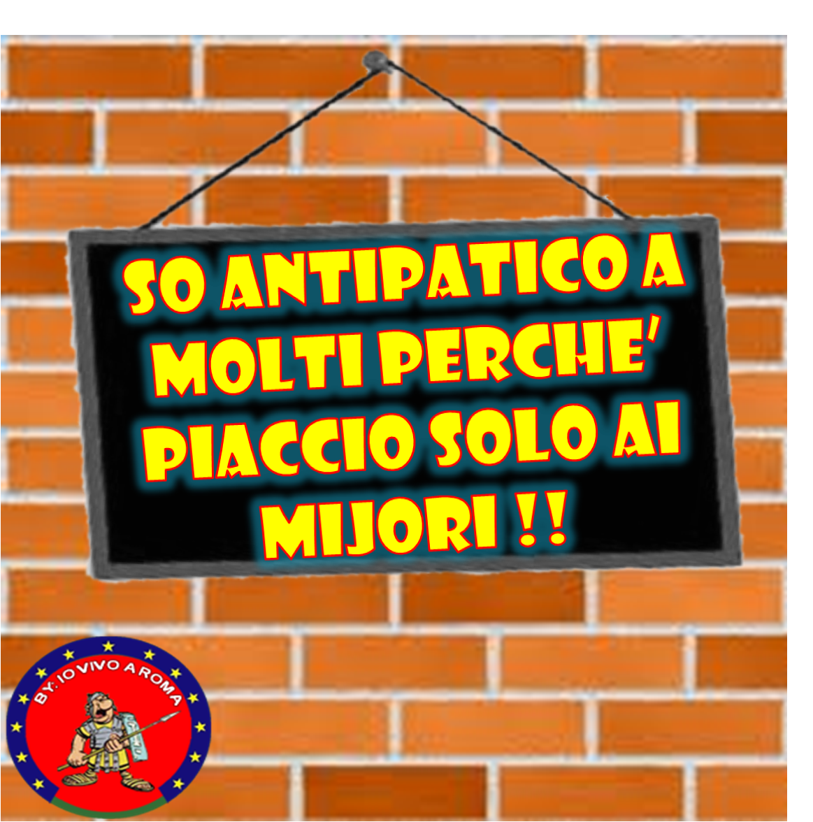 SO' ANTIPATICO A MOLTI PERCHE' PIACCIO SOLO AI MIJORI !! - 13/04/2012