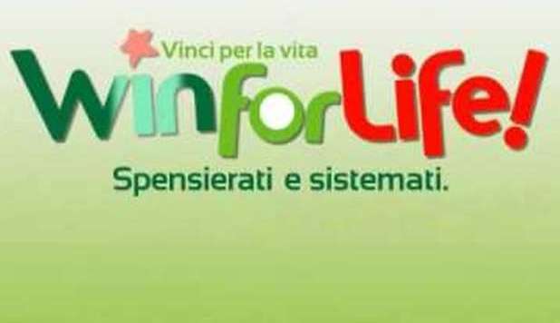 VINCITA MILIONARIA A WIN FOR LIFE, NEL LAZIO MAXI RENDITA DI 3 MILIONI DI EURO - 21/04/2013