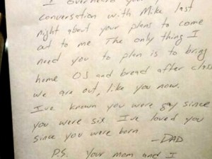 La lettera di un padre al figlio: 'So che sei gay, ti amo da quando sei nato' - 16/03/2013