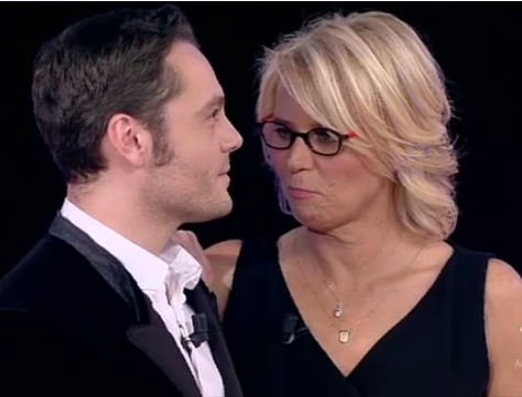 Maria de Filippi e Tiziano Ferro insieme ! - 11/11/2012