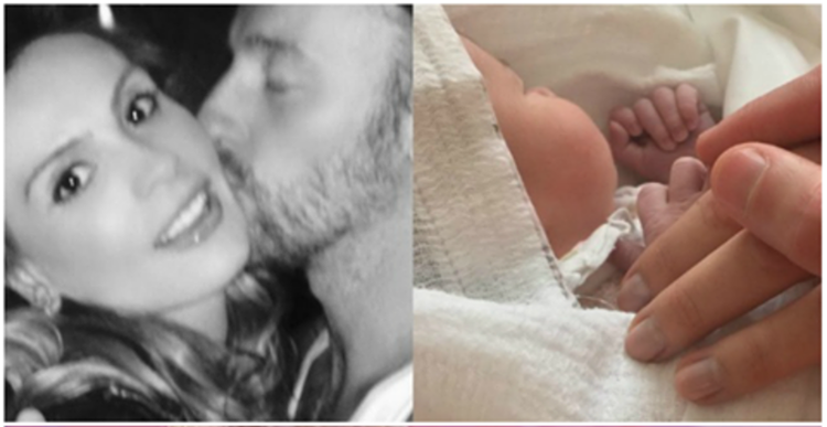 LA FIGLIA DI FRANCESCO FACCHINETTI E' APPENA NATA E ALESSIA MARCUZZI SRIVE QUESTA FRASE - 09/03/2016