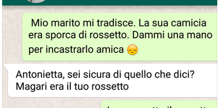 ''MIO MARITO MI TRADISCE, AIUTAMI...'' POI LA TRISTE VERITA' - 02/12/2015