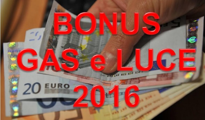 BONUS LUCE E GAS 2016: ECCO CHI HA DIRITTO AI SUPER SCONTI E COME RICHIEDERLI - 10/12/2015