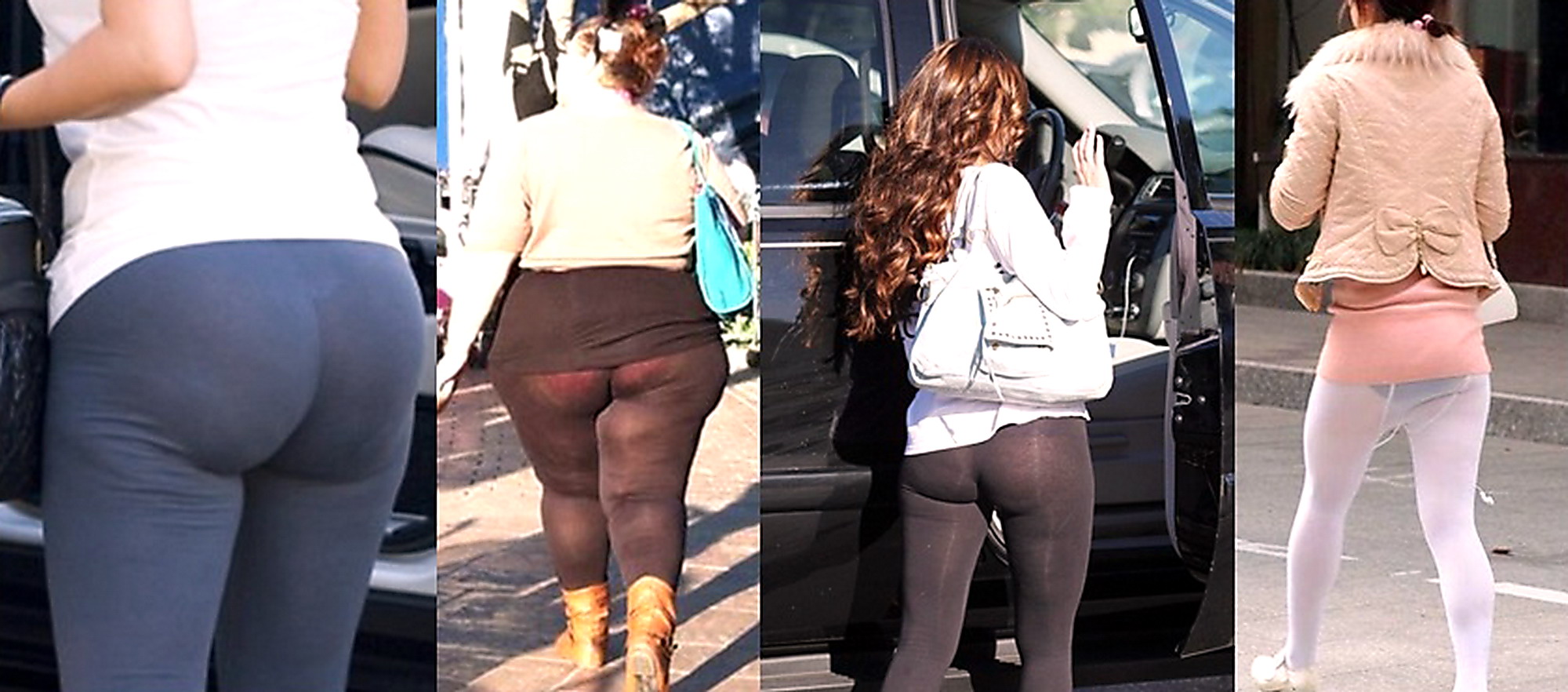 ALCUNE PERSONE CHE NON SI RENDONO CONTO DI INDOSSARE I LEGGINGS IN MODO SBAGLIATO - FOTO - 30/11/2015