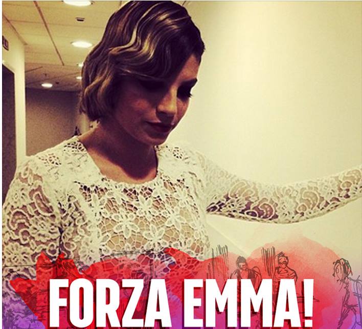 MOMENTO MOLTO DIFFICILE PER LA VITA DI EMMA MARRONE. ECCO COME LA RITROVIAMO - 05/10/2015