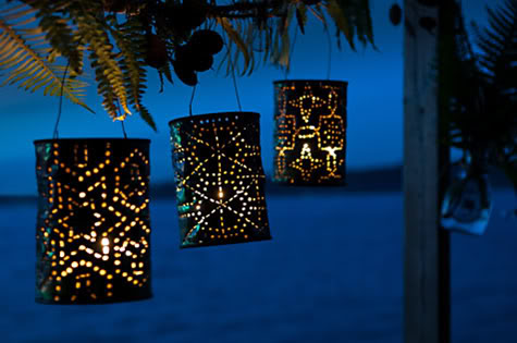 COME REALIZZARE DELLE LANTERNE ILLUMINATE CON LE LATTINE PER CAPODANNO - VIDEO - 30/12/2013