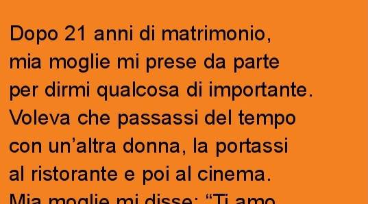 DOPO TANTI ANNI DI MATRIMONIO ECCO COSA LA MOGLIE DICE A SUO MARITO... - 25/01/2015