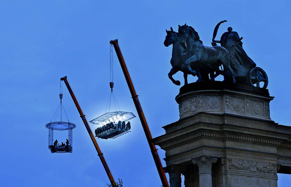 ''DINNER IN THE SKY'' ARRIVA A ROMA. COSTI E INFO - 08/02/2016