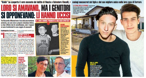 OMICIDIO DI FERRARA, IL MOVENTE SHOCK: ''LA COPPIA SI OPPONEVA AL LORO AMORE OMOSESSUALE'' - 27/01/2017