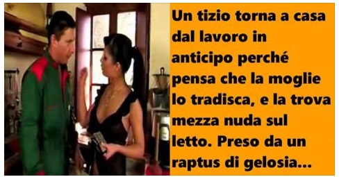 UN UOMO TORNA A CASA DAL LAVORO... - 31/01/2017