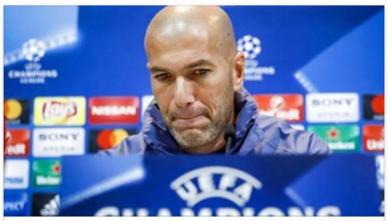 UFFICIALE - ZIDANE NEI GUAI, IL FENOMENO NON E' STATO CONVOCATO PER INFORTUNIO - 13/02/2017
