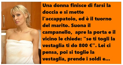 MOGLIE E MARITO SI FANNO LA DOCCIA... - 20/02/2017