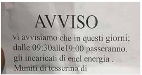 ATTENZIONE - E' UNA TRUFFA CHE STA COLPENDO TANTISSIME PERSONE: LEGGETE E FATE GIRARE PER AVVISARE TUTTI - 27/02/2017