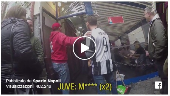 IN GIRO PER NAPOLI CON LA MAGLIA DELLA JUVENTUS: ECCO IL VIDEO DI HIGUAIN CHE DIVENTA VIRALE - 27/02/2017