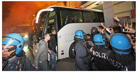 SCONTRO SHOCK TRA TIFOSI DEL NAPOLI E TIFOSI JUVENTINI DELLA CAMPANIA: INCREDIBILE QUELLO CHE E' SUCCESSO - 18/03/2017