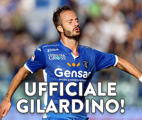 CLAMOROSO GILARDINO: DOPO LE VOCI DI QUESTI GIORNI, HA FIRMATO - E' ARRIVATA L'UFFICIALITA' - 03/10/2017