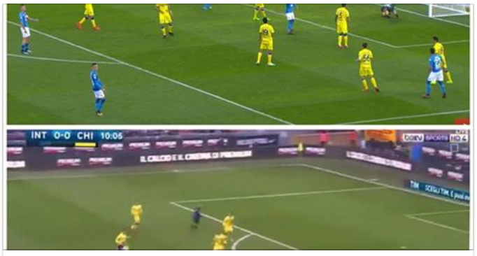 L'IMMAGINE CHE STA FACENDO IL GIRO DEL WEB: CHIEVO, CHE DIFFERENZA CONTRO NAPOLI E INTER - 03/12/2017