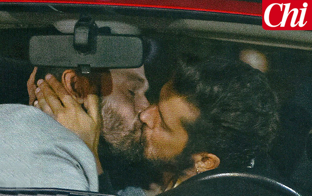 ANDREA MONTOVOLI: BACIO APPASSIONATO IN AUTO CON... - 22/05/2015