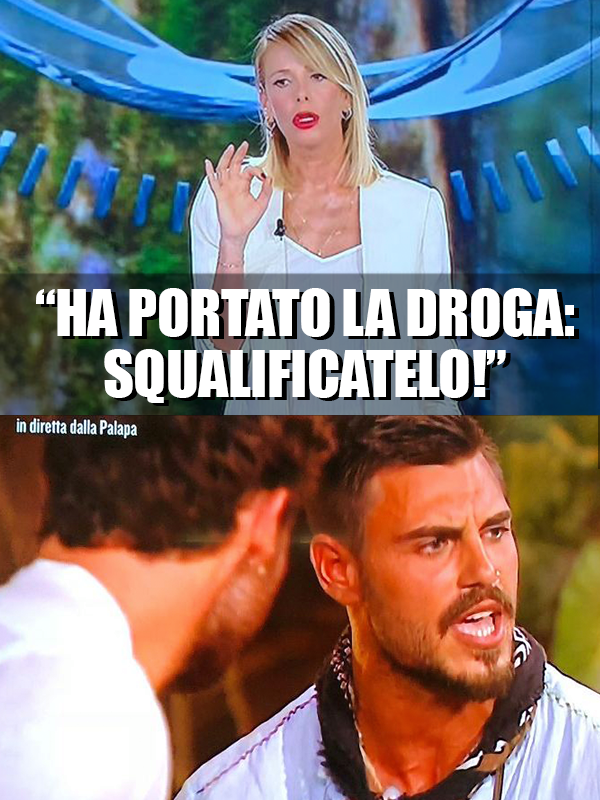 ISOLA DEI FAMOSI, FRANCESCO MONTE E LA MARIJUANA: ARRIVA IL PROVVEDIMENTO PRESO DALLA PRODUZIONE DI CANALE 5 - 31/01/2018