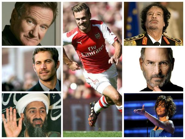 RAMSEY COLPISCE ANCORA: MORTO RICKMAN - ECCO TUTTI GLI EVENTI NEFASTI - 14/01/2016