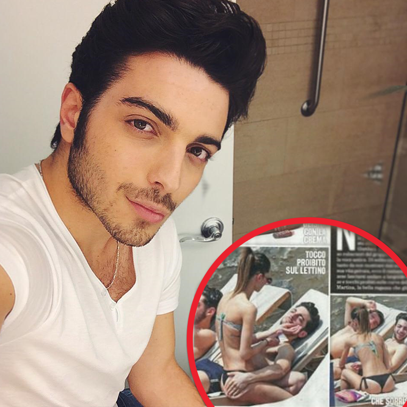 UN FIDANZAMENTO SEGRETO CHE DURA DA DUE ANNI: GIANLUCA IL TENORE DE ''IL VOLO'' AL MARE CON LA FIDANZATA - E SI TRATTA DI LEI - 23/06/2017