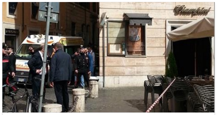 ESPLOSIONE NEL BAR DI ROMA CENTRO: PRIMA VITTIMA - 03/04/2016