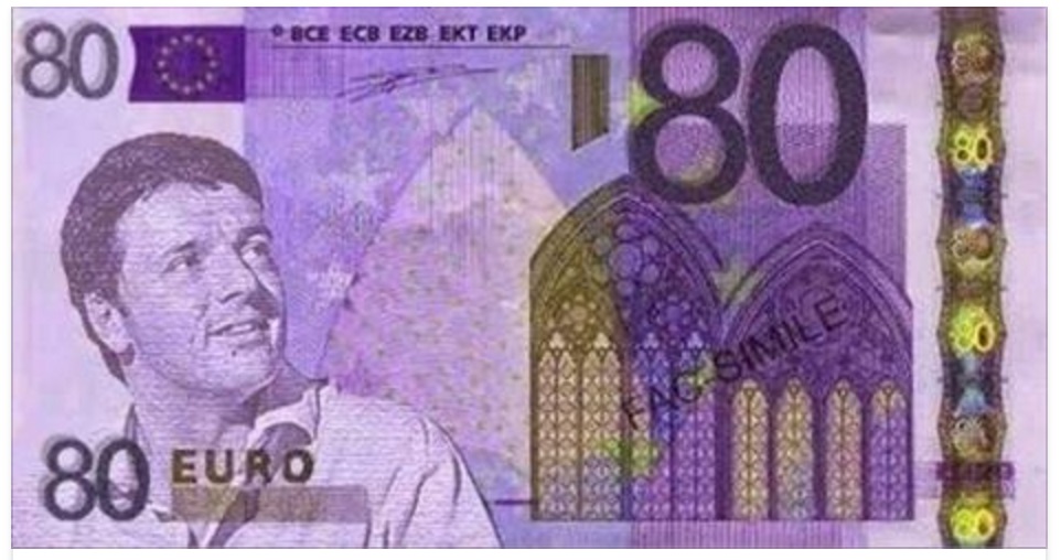 ALTRI 80 EURO AL MESE: L'ANNUNCIO DI RENZI, ECCO PER CHI - 06/04/2016