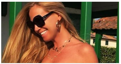 FEDERICA PANICUCCI SPOGLIATA A 49 ANNI: MA IN BASSO E' UN DISASTRO... - ECCO LA FOTO INCRIMINATA - 27/06/2017