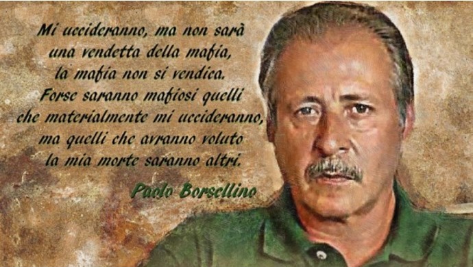 L'ULTIMA LETTERA CHE SCRISSE PAOLO BORSELLINO 12 ORE PRIMA DI MORIRE - DA LEGGERE - 08/03/2016