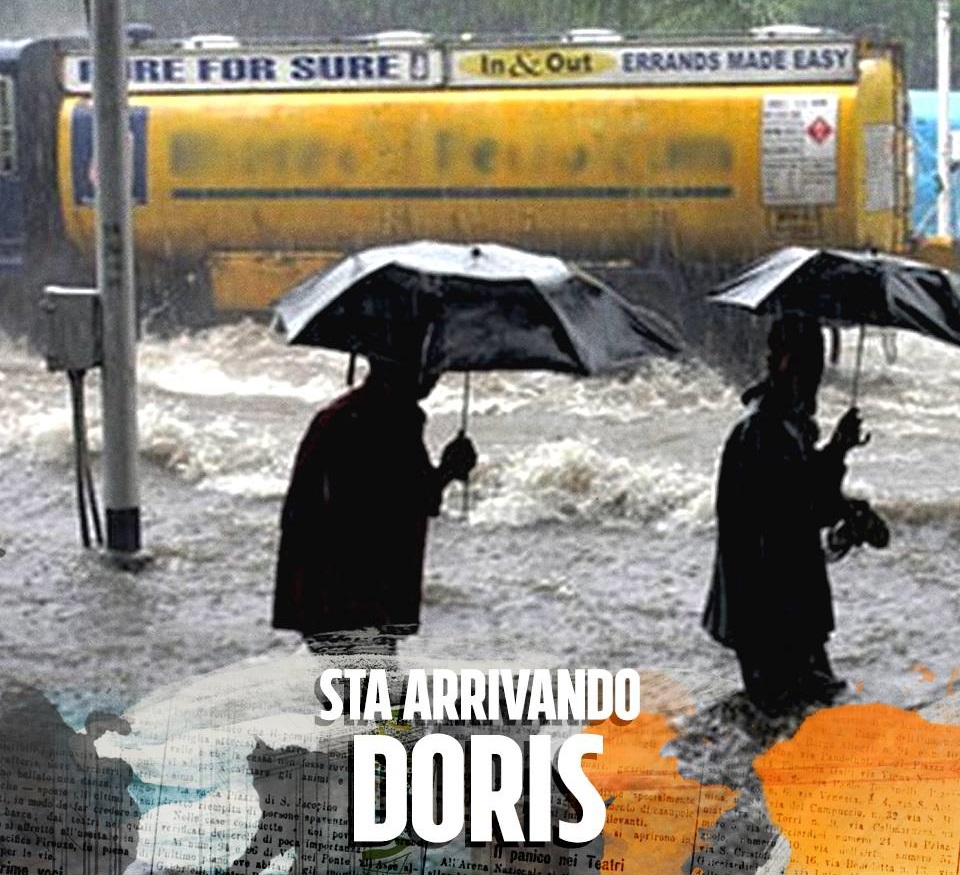 NON E' ANCORA FINITA - ECCO COSA ACCADRA' NELLE PROSSIME ORE: I METEOROLOGI LO CHIAMANO ''DORIS'' - 10/03/2016