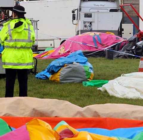 BIMBA DI 7 ANNI MUORE DAVANTI GLI OCCHI DEI GENITORI: TRAGEDIA ASSURDA SUL CASTELLO GONFIABILE - 28/03/2016