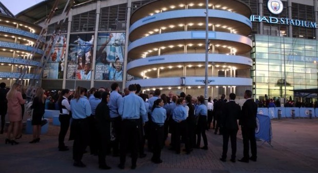 ALLARME A MANCHESTER, STADIO EVACUATO PRIMA DI CITY-BARCELLONA DI CHAMPIONS LEAGUE - 01/11/2016