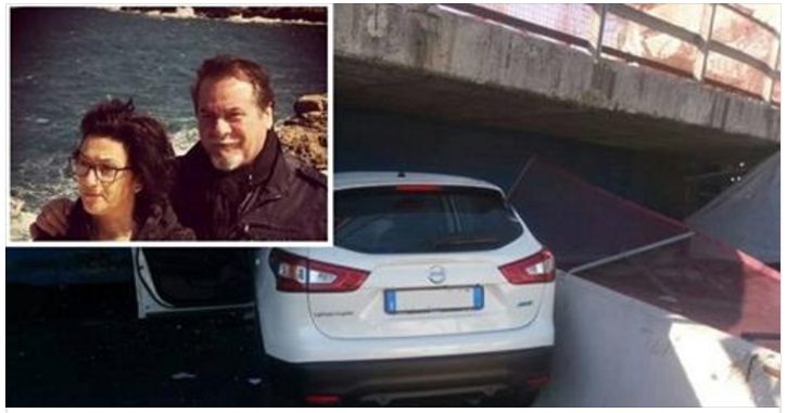 ''MORIRE COSI' E' ASSURDO'' ANTONELLA E EMIDIO TRAVOLTI DAL CROLLO DEL CAVALCAVIA IN AUTOSTRADA: ECCO CHI SONO LE VITTIME - 09/03/2017