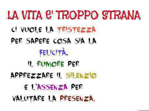 'A VITA E' STRANA !! - 11/12/2012