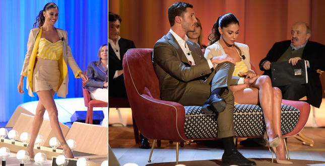 IRRESISTIBILE BELEN RODRIGUEZ E STEFANO DE MARTINO NON SI CONTROLLA - 20/04/2015
