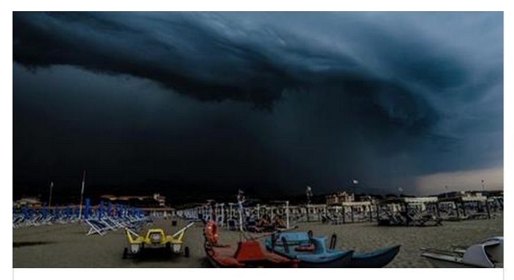 ALLERTA METEO: CALO TERMICO E GRAVE ONDATA DI TEMPORALI IN ARRIVO - RISCHIO GRANDINATE E TORNADO - 22/07/2015