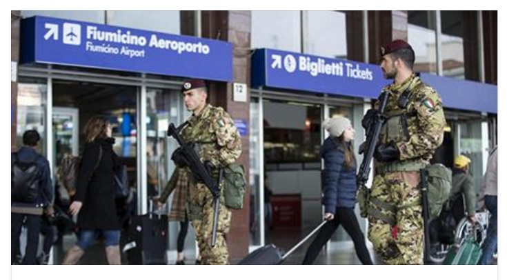 EVACUATA LA STAZIONE TERMINI: ''UN UOMO ARMATO DI FUCILE SI AGGIRA SUI BINARI'' - FOTO - 25/01/2016