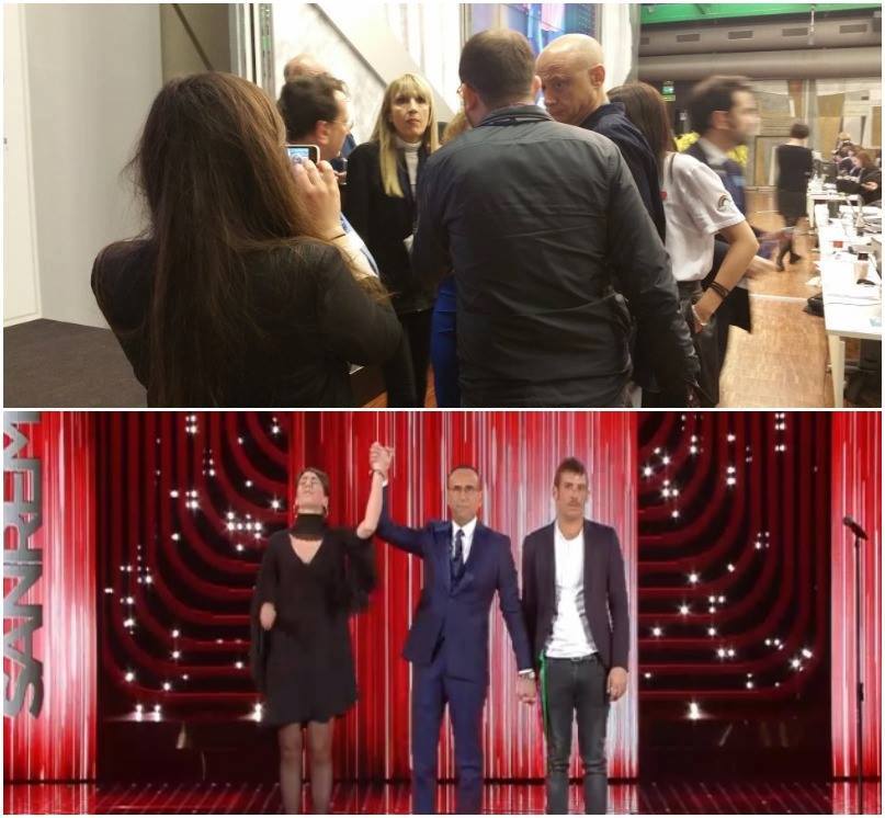 MENTRE E' IN CORSO LA 3' PUNTATA DI SANREMO: ECCO COSTA STA ACCADENDO IN SALA STAMPA - 11/02/2016