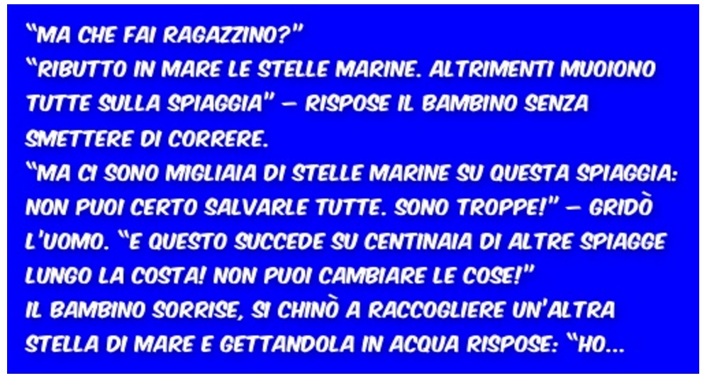 TUTTI DOVREBBERO LEGGERLA E CONDIVIDERLA PER FAR RIFLETTERE LE PERSONE NEGATIVE - 28/02/2016