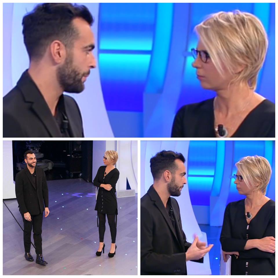 E' ACCADUTO DURANTE 'C'E' POSTA PER TE'. MARIA ACCOGLIE MENGONI E QUELLA FRASE NON E' PASSATA IN SORDINA - 10/01/2016