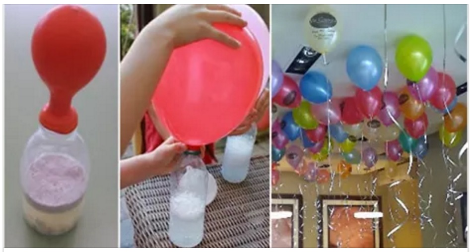 ECCO IL TRUCCO PER GONFIARE I PALLONCINI SENZA USARE L'ELIO - GUARDA - 03/03/2016