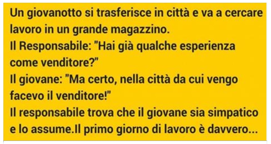 IL CAPO LA RIPRENDE IL PRIMO GIORNO DI LAVORO: LA SUA RISPOSTA E' LEGGENDARIA - 06/03/2016