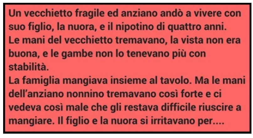 SE LA LEGGI E LA CONDIVIDI, SARA' UNA PASQUA MIGLIORE PER TUTTE LE FAMIGLIE - 13/03/2016