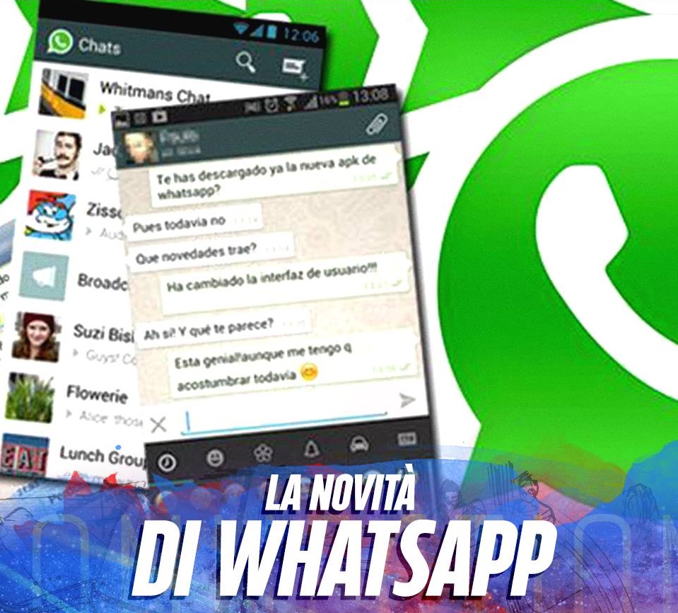 E VOI L'AVETE GIA' USATA? CON IL NUOVO AGGIORNAMENTO ARRIVA LA NUOVA FUNZIONE A SORPRESA DI WHATSAPP - 29/03/2016