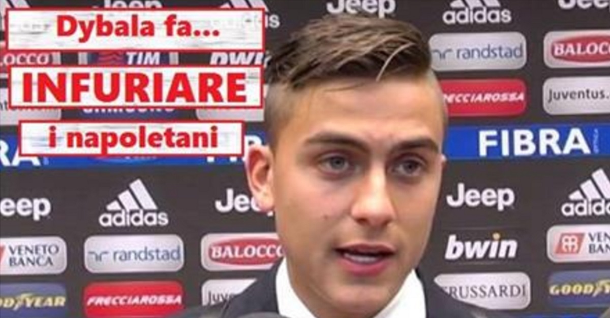 ''CHIESI A HIGUAIN SE VOLEVA LASCIARE NAPOLI ED ECCO COME MI RISPOSE'' CLAMOROSA BOMBA DI DYBALA - 10/01/2017
