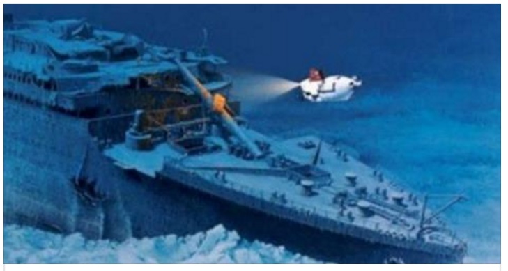 TITANIC: ECCO COM'E' OGGI A 3810 METRI NELL'ATLANTICO - 01/05/2017