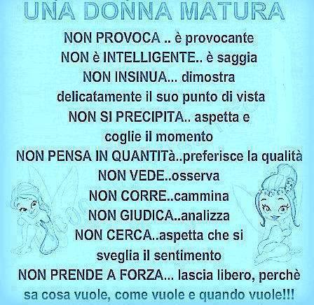 'NA DONNA MATURA !! - 26/10/2012