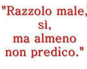 ALMENO SO' COERENTE !! - 10/09/2012