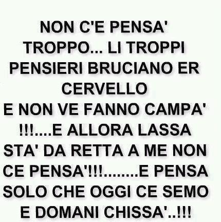 NUN CE PENSA' !! - 08/05/2013